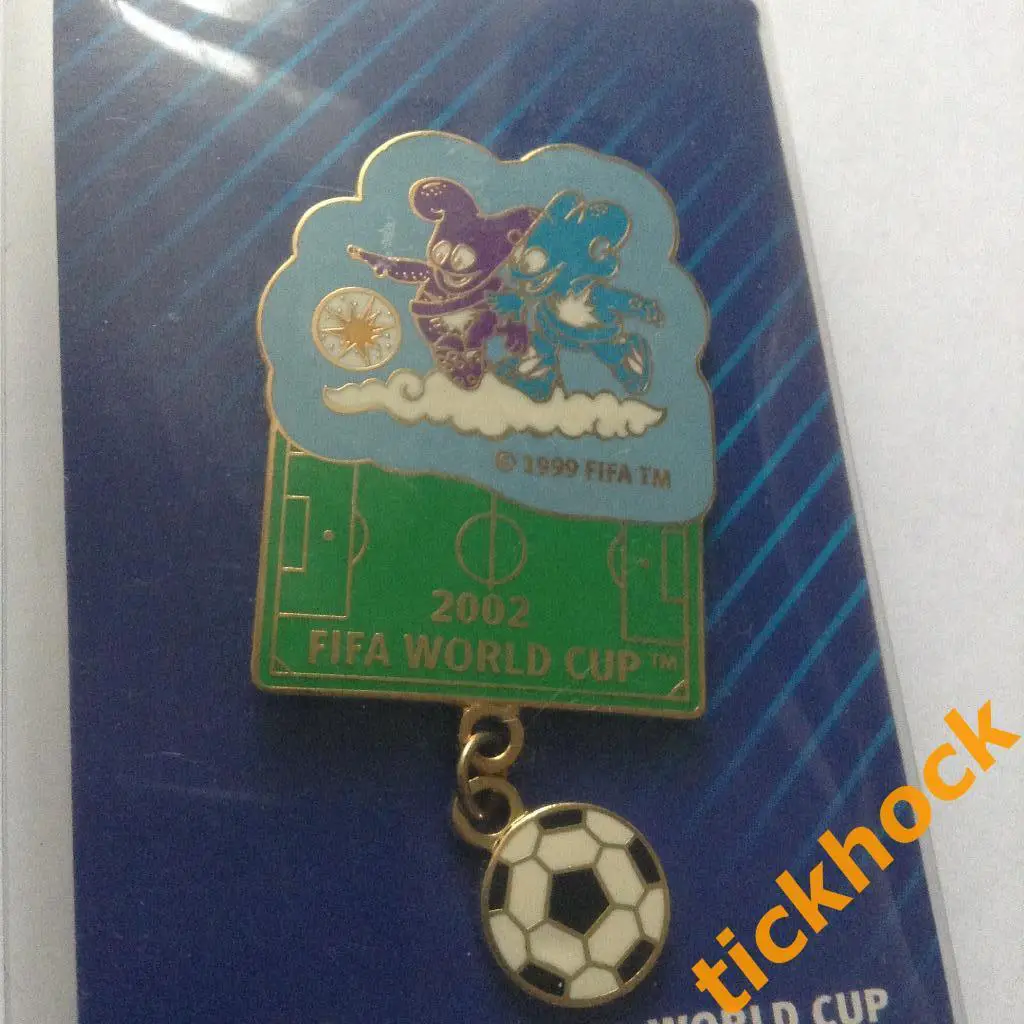 Официальный значок № 11 Чемпионат Мира 2002 == Корея Япония- SY//