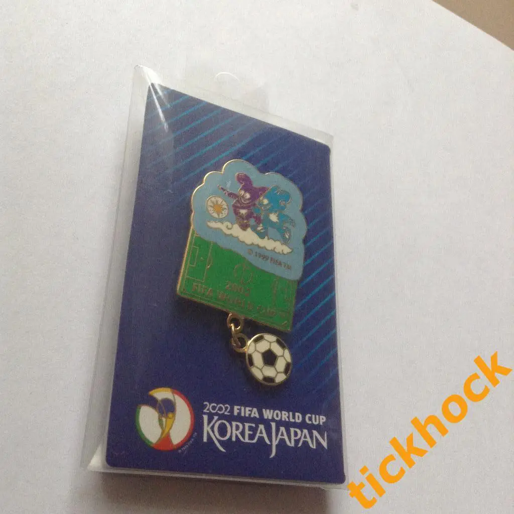 Официальный значок № 11 Чемпионат Мира 2002 == Корея Япония- SY// 1