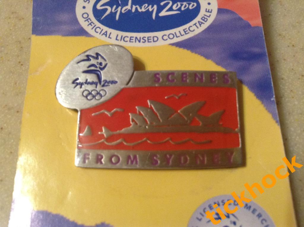 Олимпиада - Сидней, 2000. -- официальный значок 1