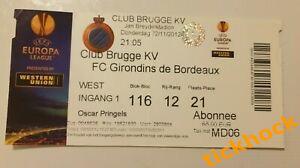 Лига Европы --- Брюгге Бельгия - Бордо Франция 22.11.2012- SY