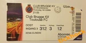 Лига Европы --- Брюгге Бельгия - Тулуза Франция 16.12.2009- SY