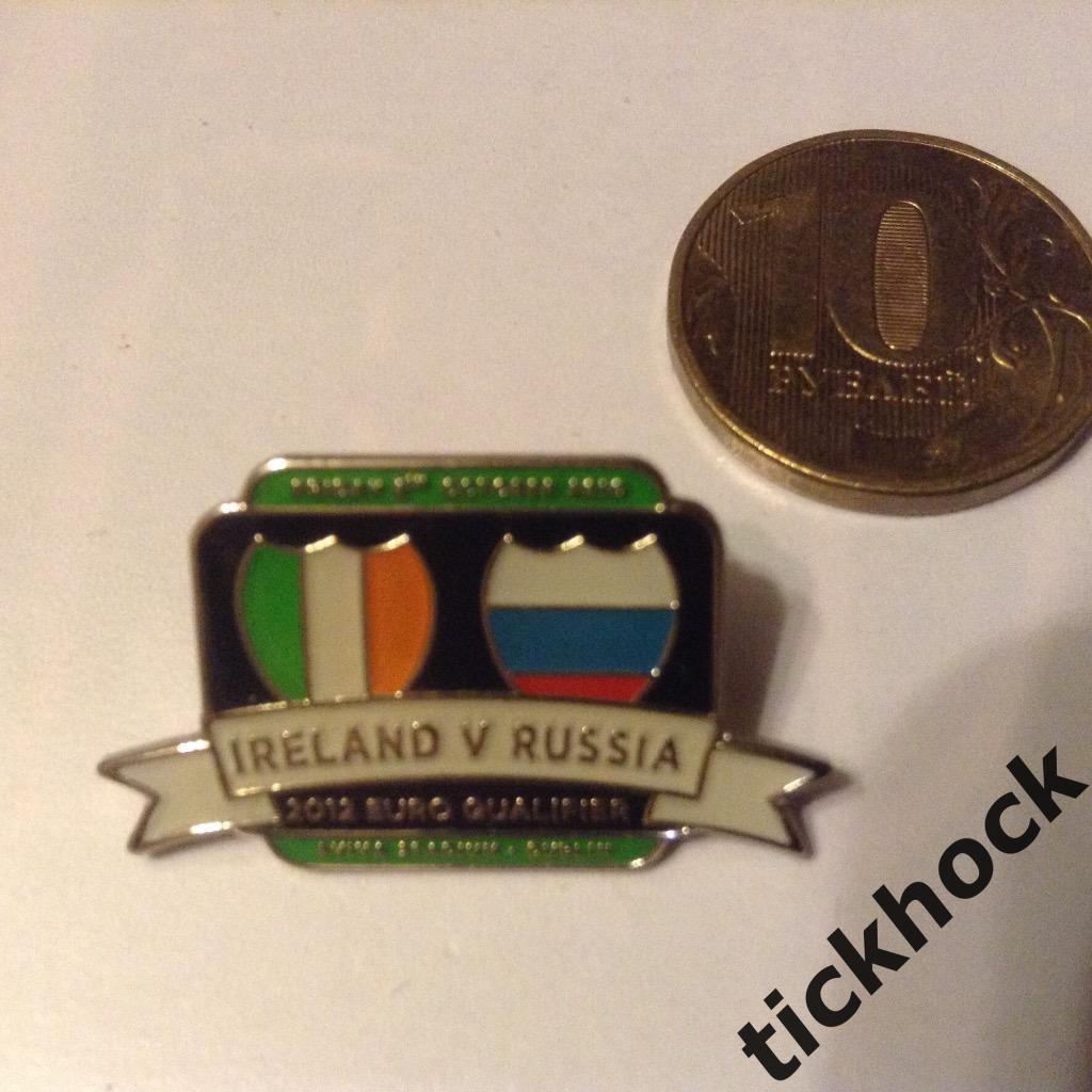 значок => 2010 Ирландия - Россия отбор ЕВРО 2012 ---SY