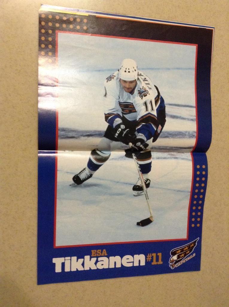НХЛ- Кубок Стэнли 1997|98! ХК ВАШИНГТОН Специальное издание INSIDE EDGE ----- AS 3