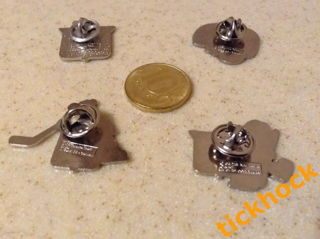 ХК Нью Йорк Рейнджерс (НХЛ) - набор из 4 значков № 2 3