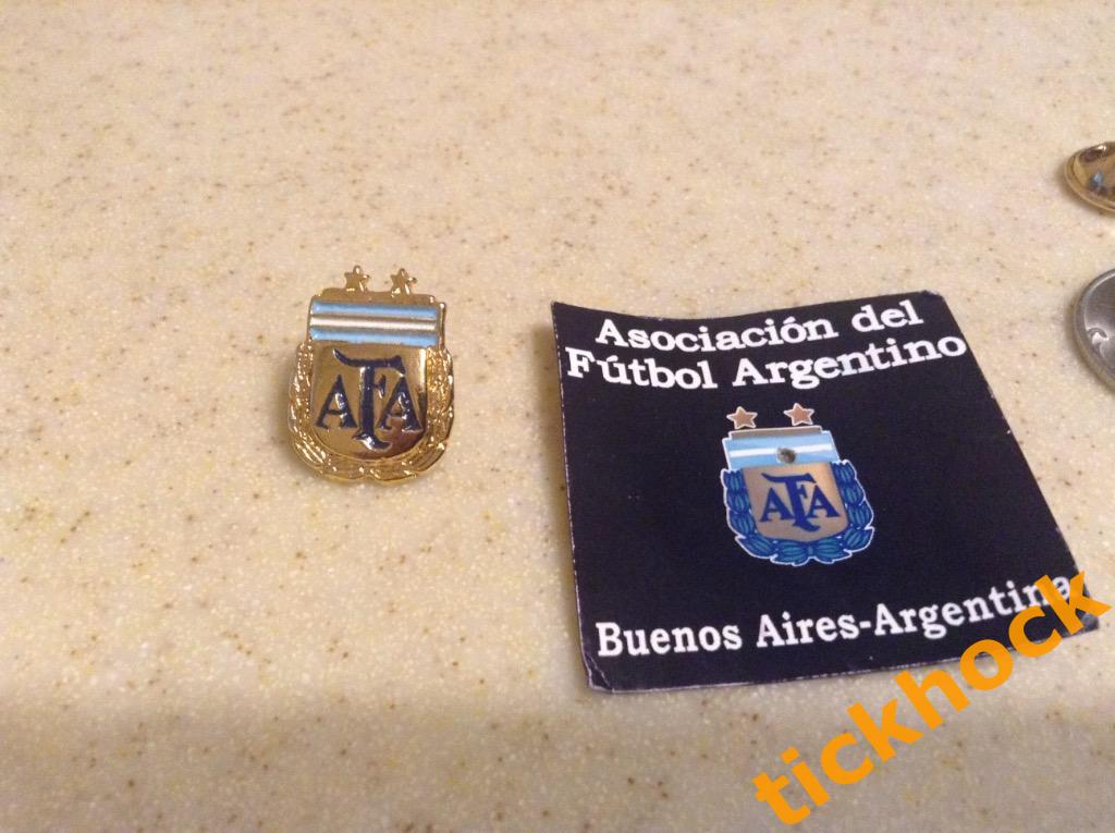 Футбольная ассоциация Аргентины (AFA) - официальный значок 4