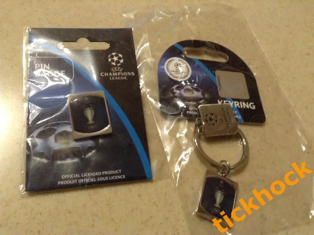 Кардифф.Финал. Лига чемпионов 2017 Ювентус - Реал М. официальные значок и брелок 1