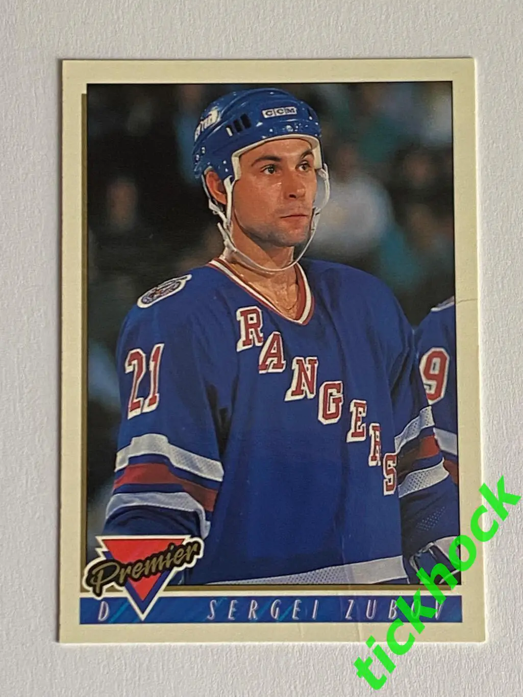 СЕРГЕЙ ЗУБОВ Нью Йорк Рейнджерс - PREMIER #217
