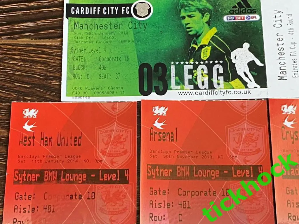 ФК Кардифф Сити - 4 билета на матчи 2