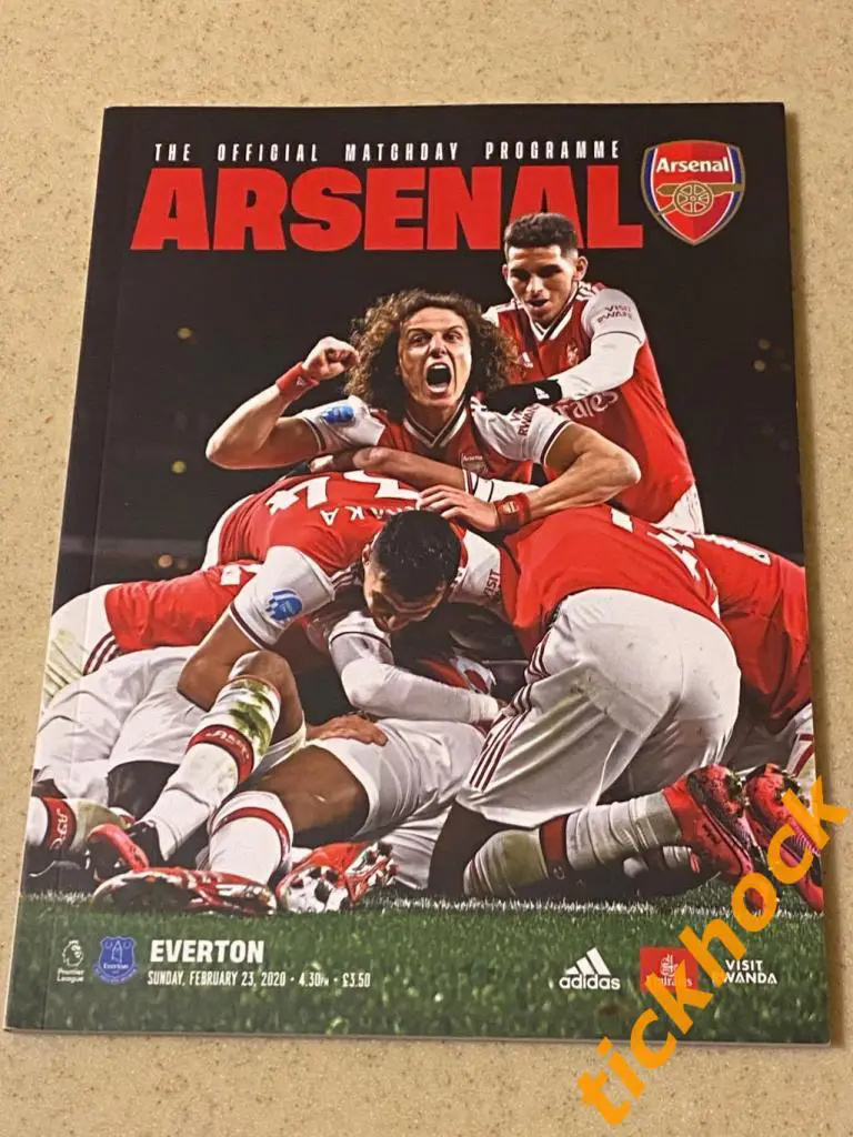 АРСЕНАЛ (г.ЛОНДОН) - Эвертон (г. Ливерпуль) 23.02.2020- Премьер-ЛИГА