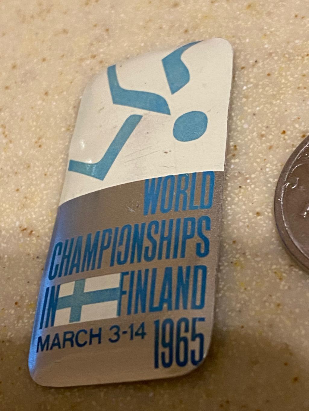 Чемпионат Мира по хоккею 1965 Финляндия - SY