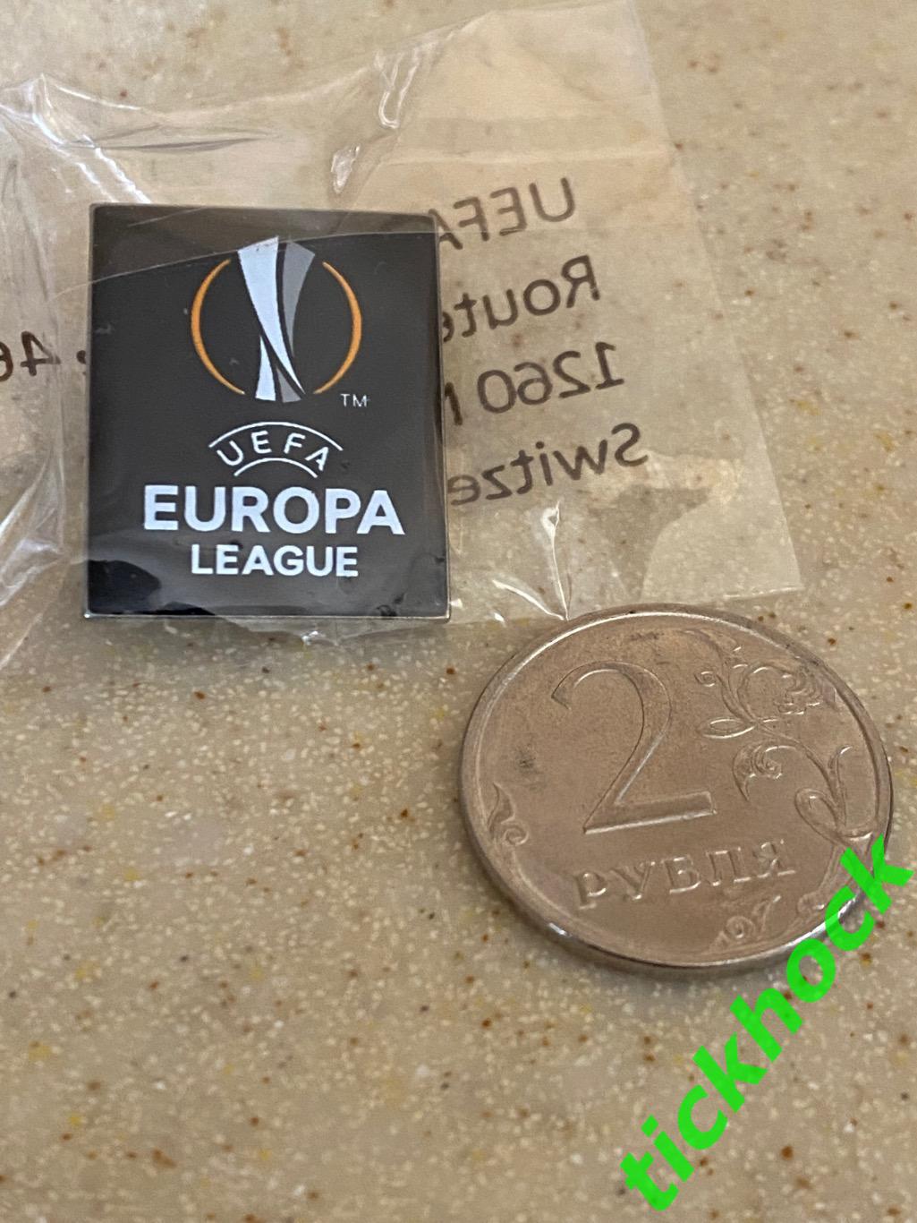 лига Европы УЕФА / UEFA Europe league __ значок в упаковке 1