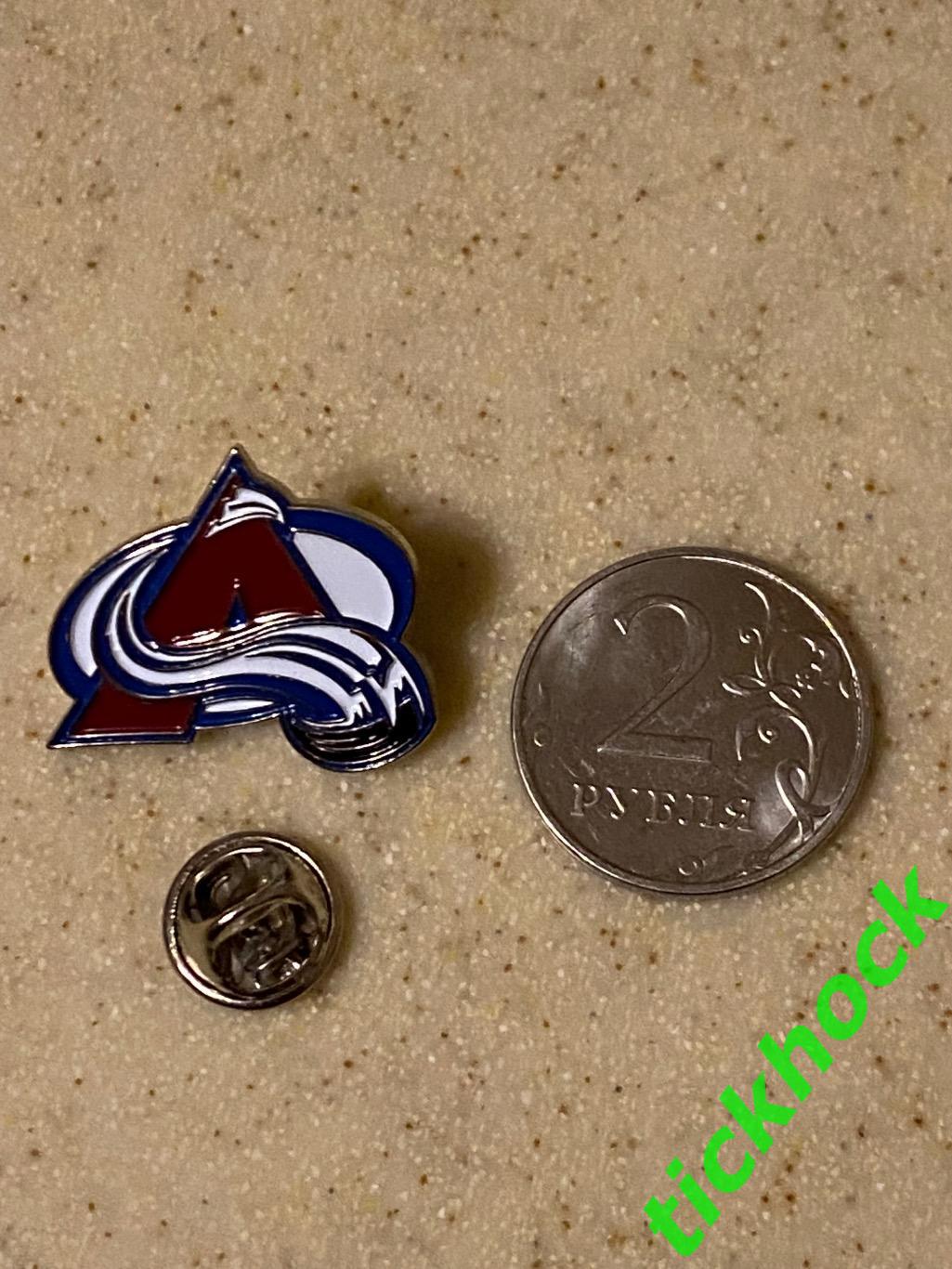 НХЛ КОЛОРАДО ЭВЕЛАНШ лого __ NHL COLORADO AVALANCHE -- 1