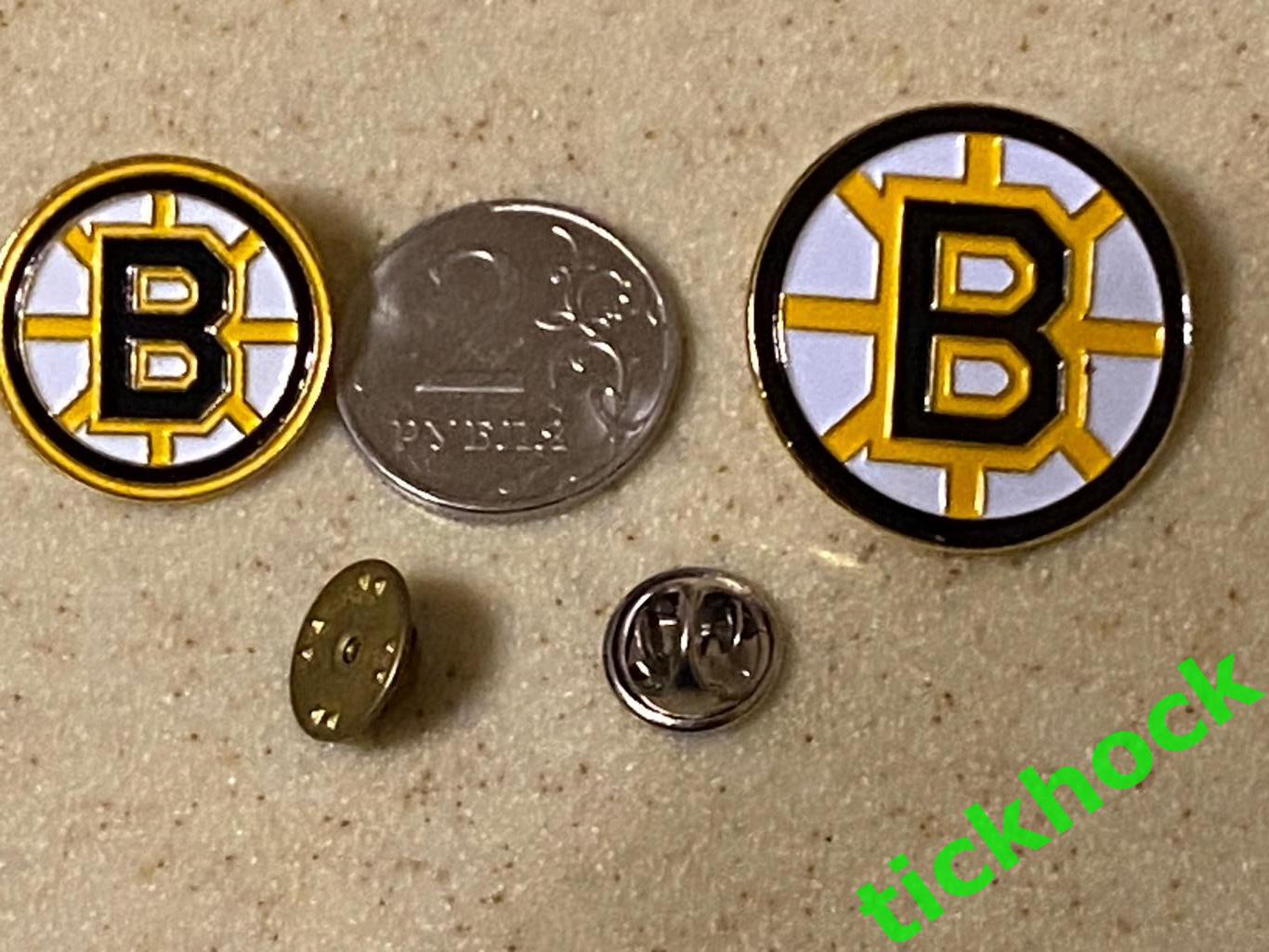 2 значка БОСТОН БРЮИНЗ НХЛ __ NHL BOSTON BRUINS LOGO--