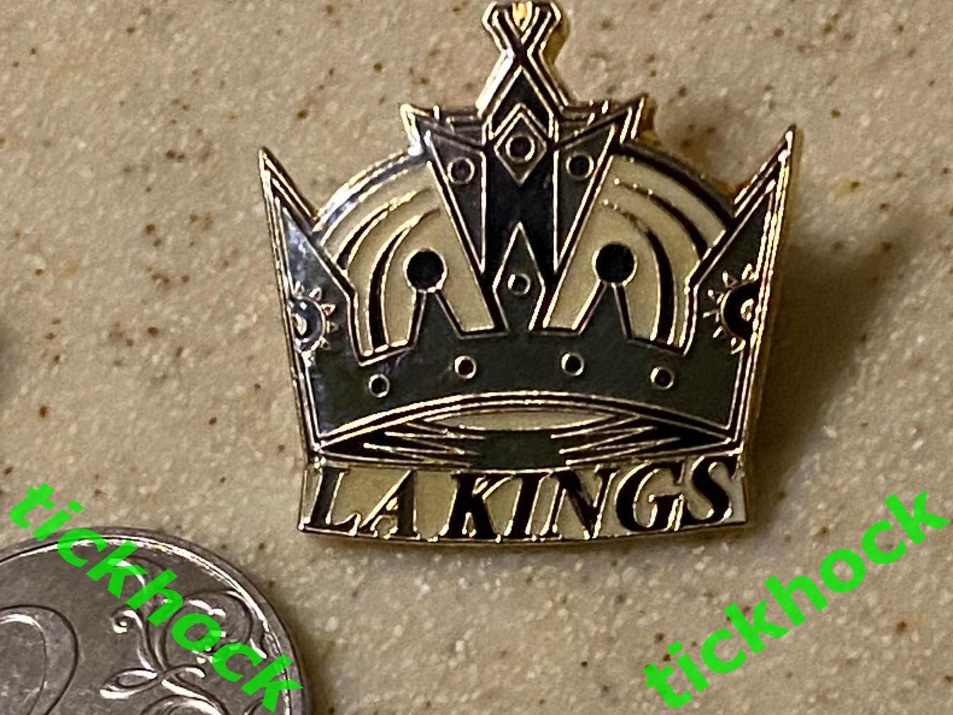 2 значка НХЛ ЛОС АНДЖЕЛЕС КИНГС __ NHL LOS ANGELES KINGS LOGO-- 2