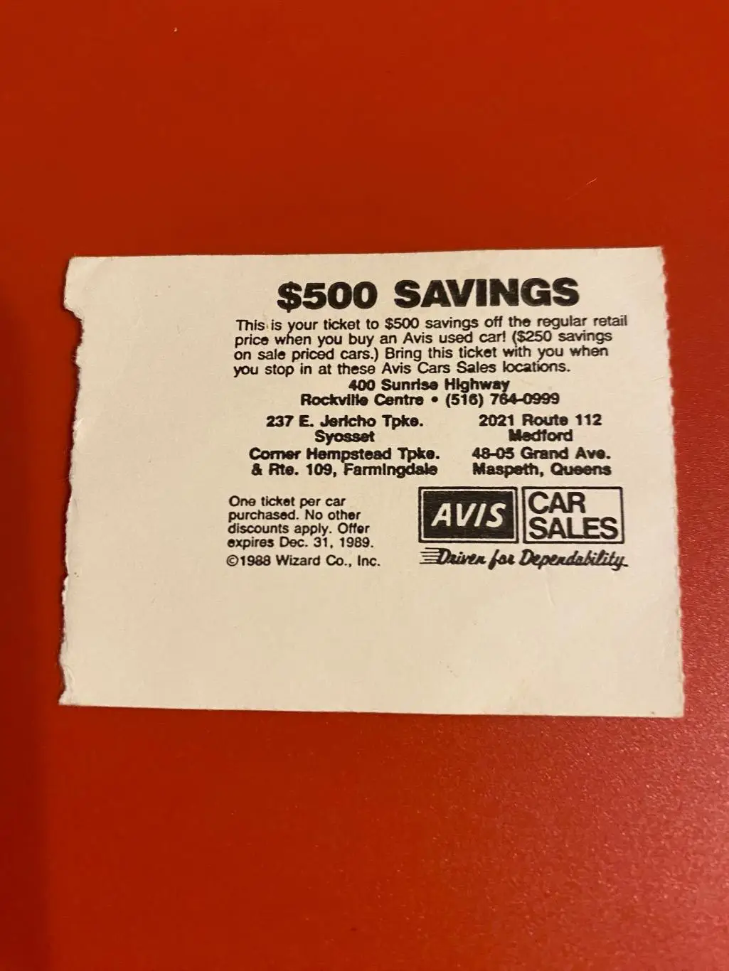 Нью Йорк Айлендерс -- ЦСКА 29.12.1988: билет на матч --SY-- 1