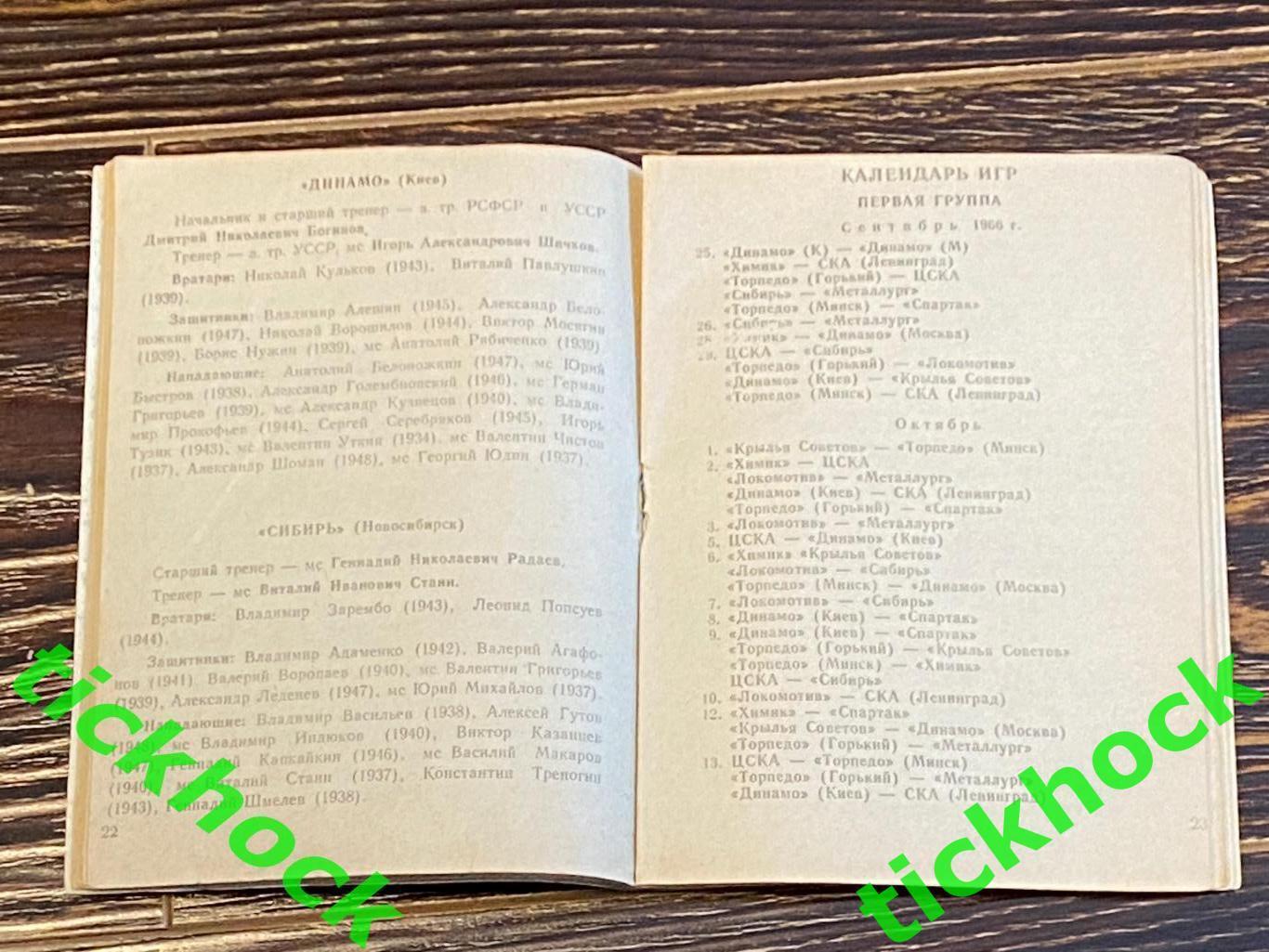 1966 - 1967 Хоккей. К/С. Москва, пресс-центр ЦС им.В.И.Ленина, Лужники 2