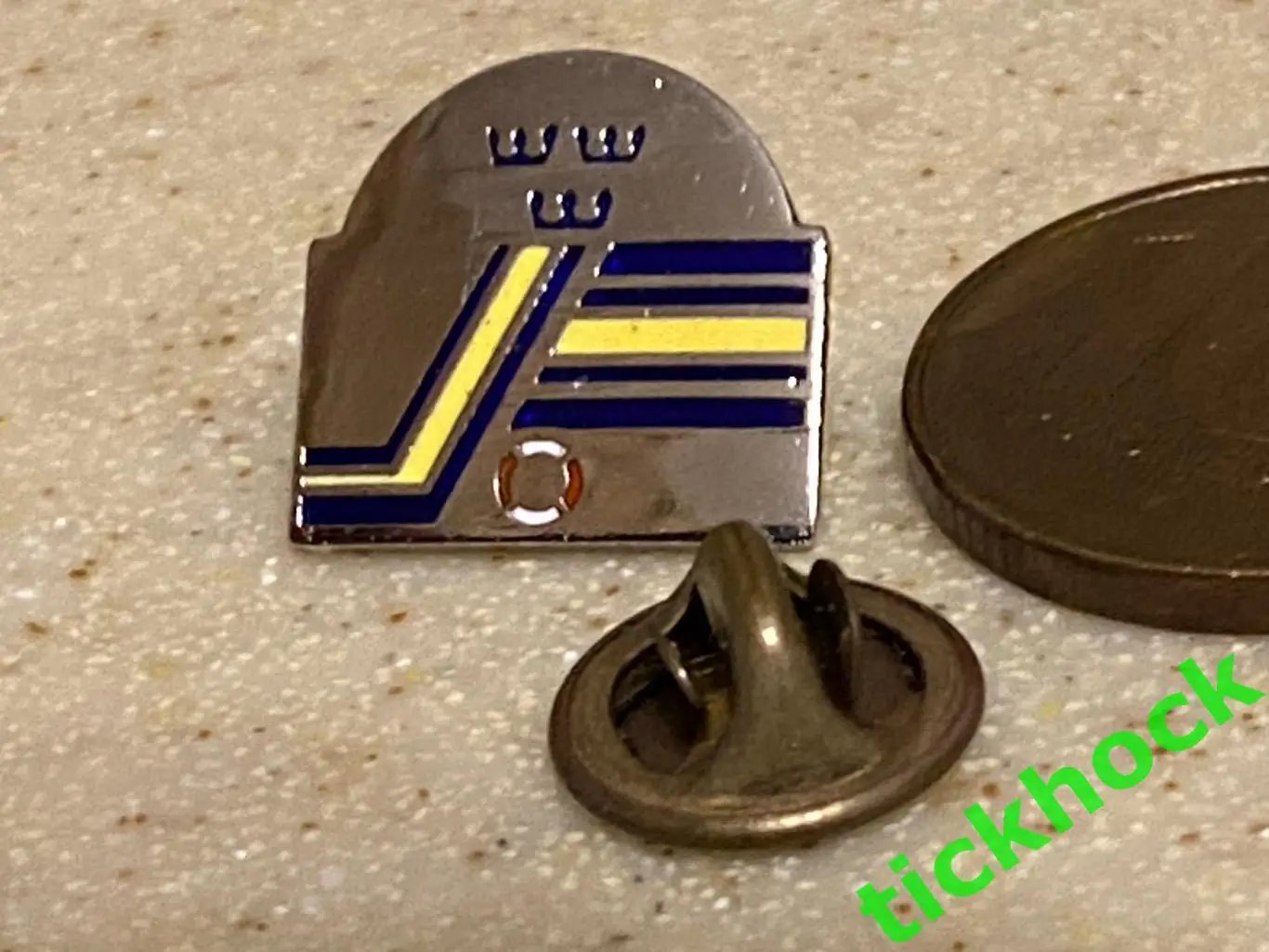 ШВЕЦИЯ -- офиц. значок---- ФЕДЕРАЦИЯ --- хоккей 1