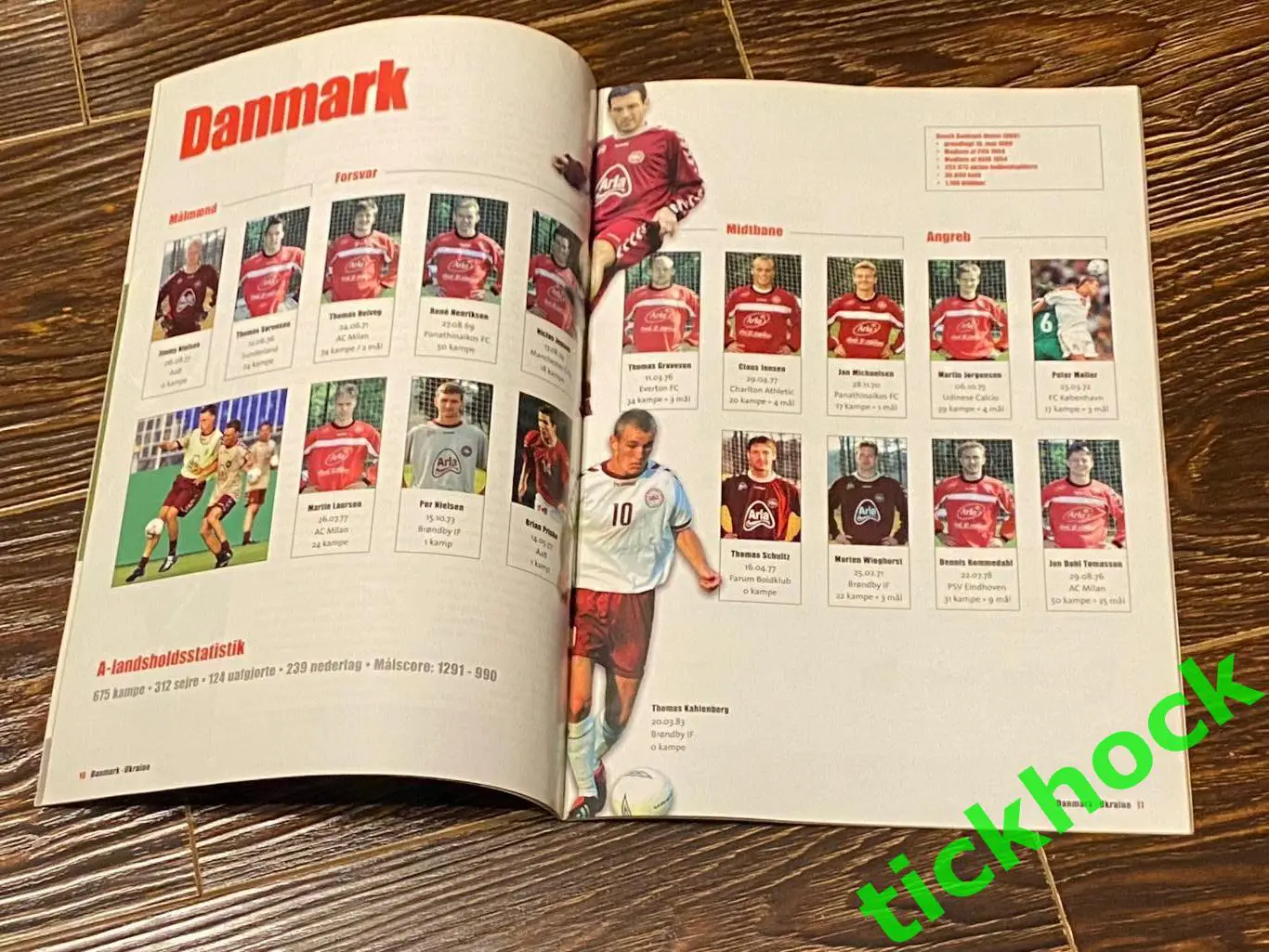 30.04.2003. Дания - Украина \\ товарищеский матч ___ SY ----- 1