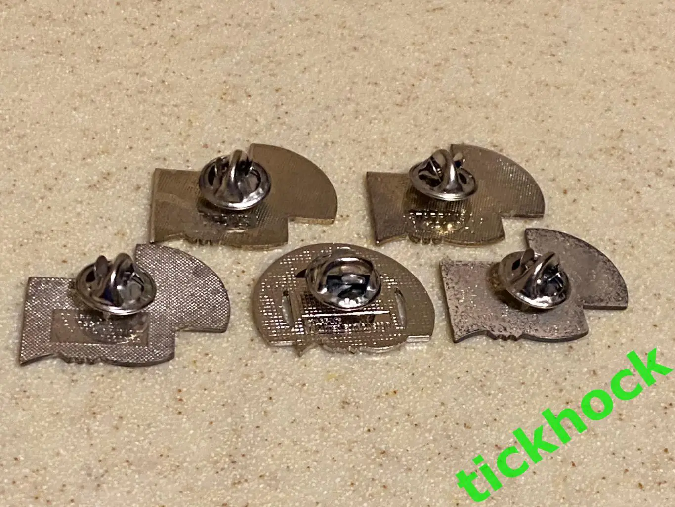 5 значков футбол Чемпионат Мира США 1994 :1 год. 300.200.100.50 дней до откр. 1