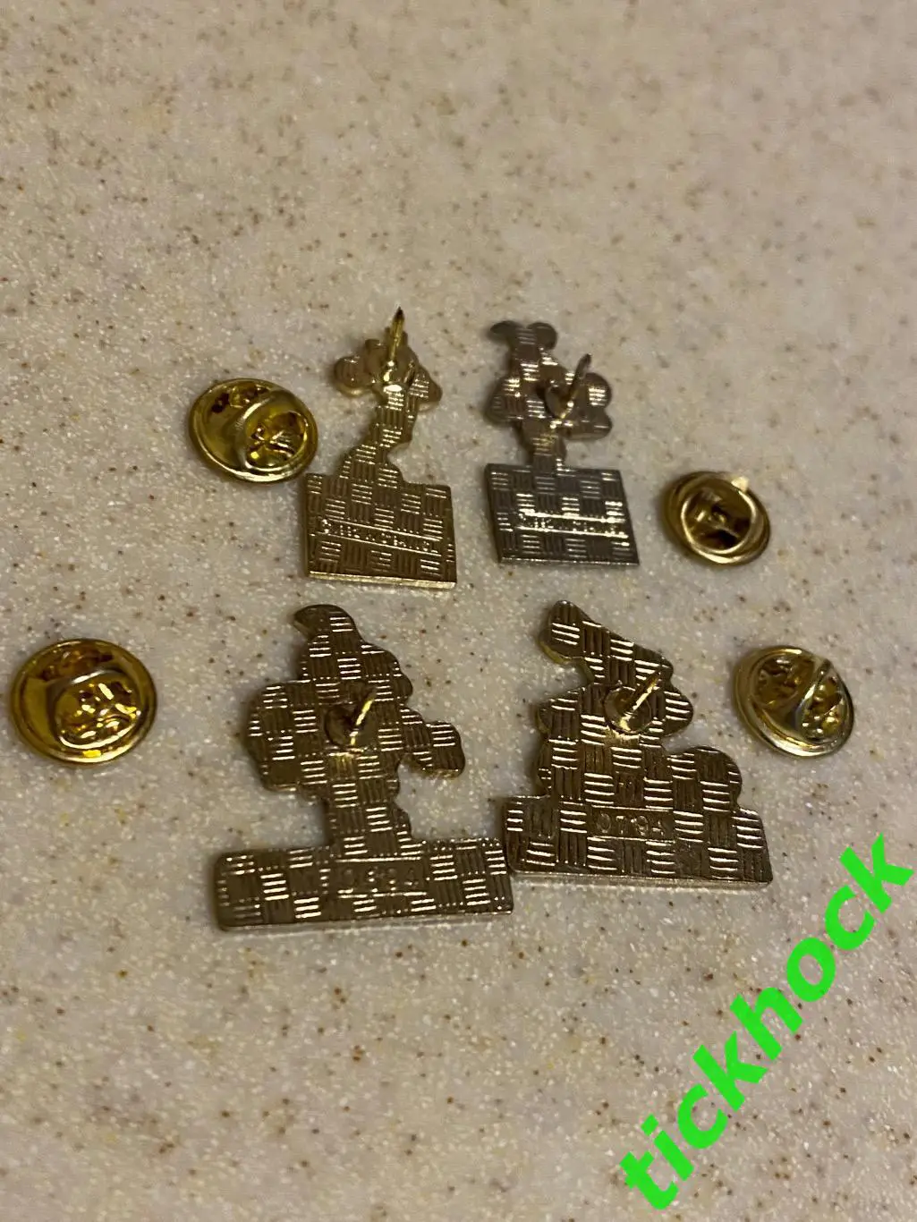 4 значка футбол Чемпионат Мира США 1994 талисман + спонсоры Энерджайзер и Фуджи 1