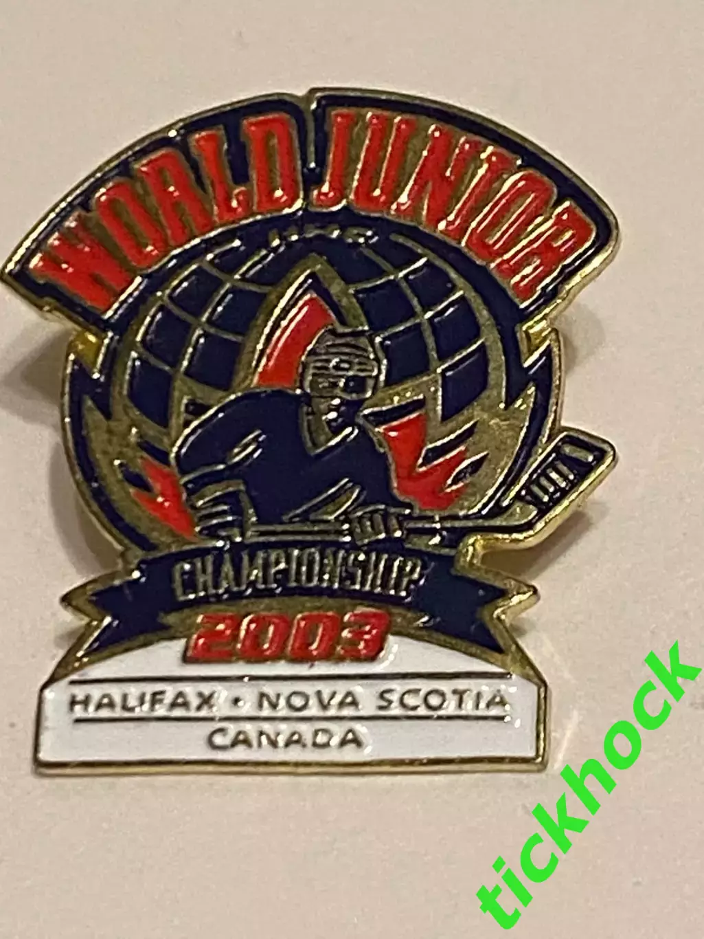 ЮНОШЕСКИЙ Чемпионат мира по хоккею с шайбой 2003 КАНАДА Галифакс -- SY