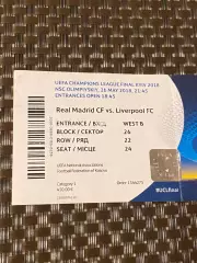 Лига Чемпионов 26.05.2018 Реал Мадрид Испания - Ливерпуль Англия - финал - SY