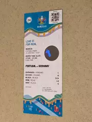 билет ЕВРО 2020 / 2021 Португалия - Германия 19.06.2021 - гор. Мюнхен