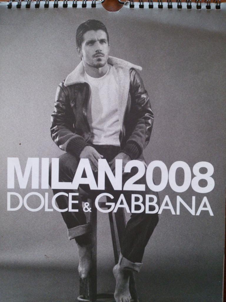 Альбом-календарь Милан(Италия)-2008 г.