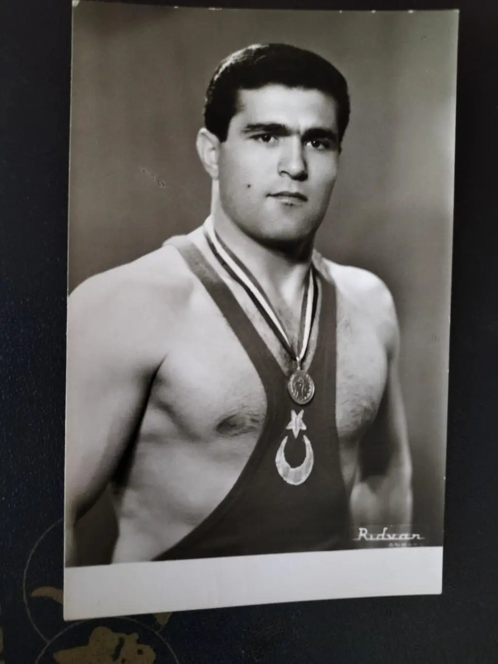 Борьба открытка.