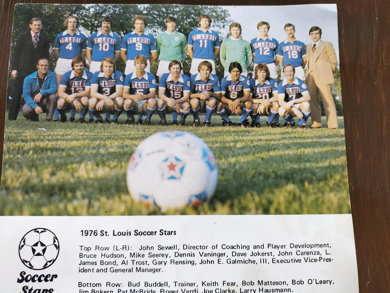1976 ST. LOUIS SOCCR STARS 1