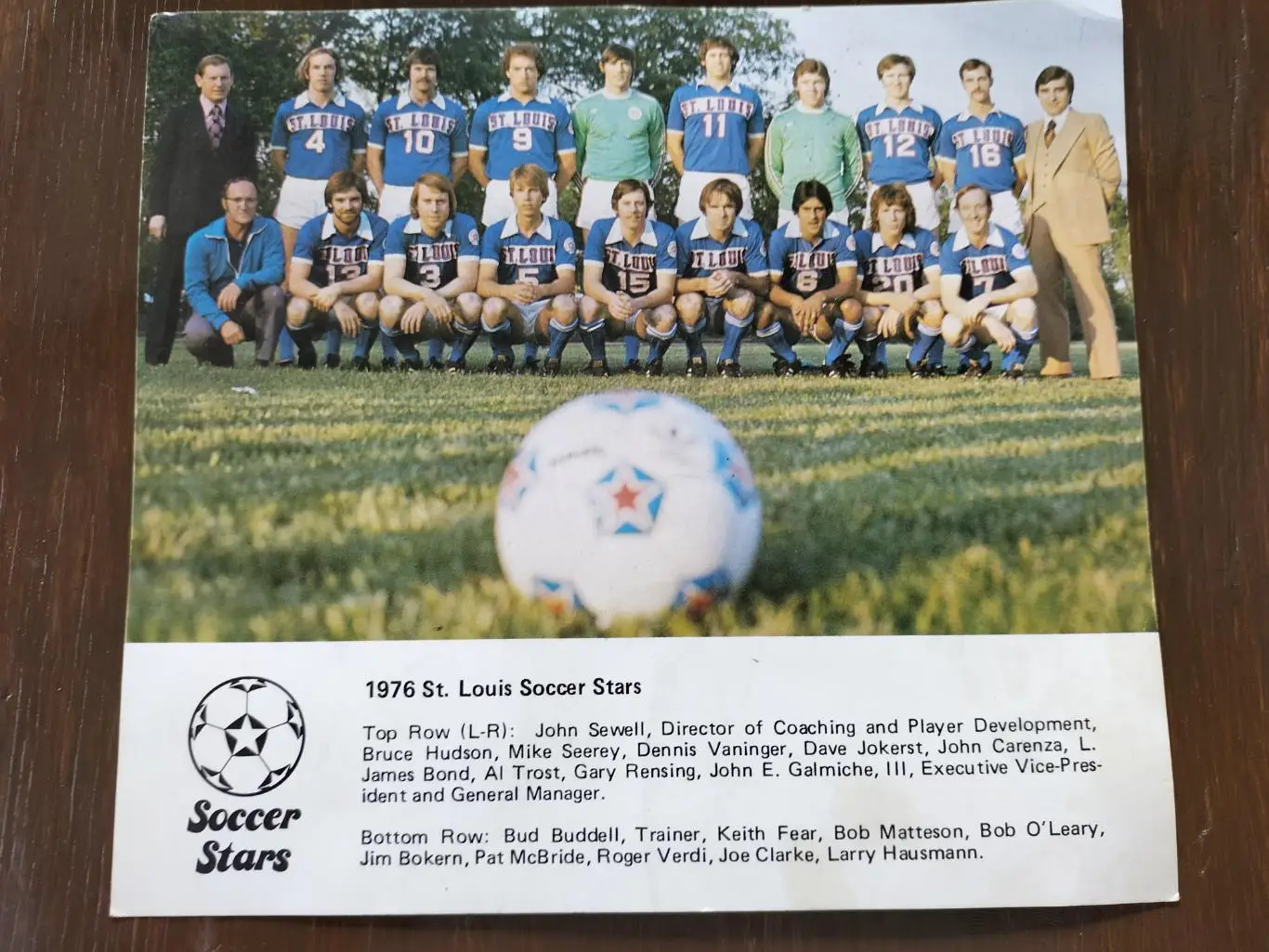 1976 ST. LOUIS SOCCR STARS 2