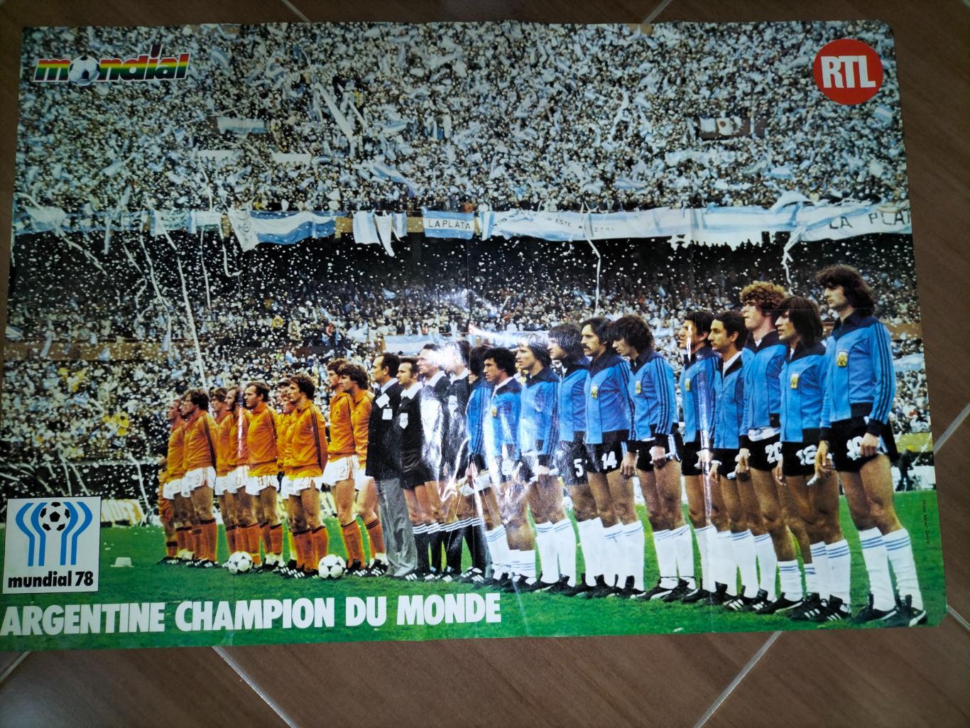 Argentina Champion Du Monde 1