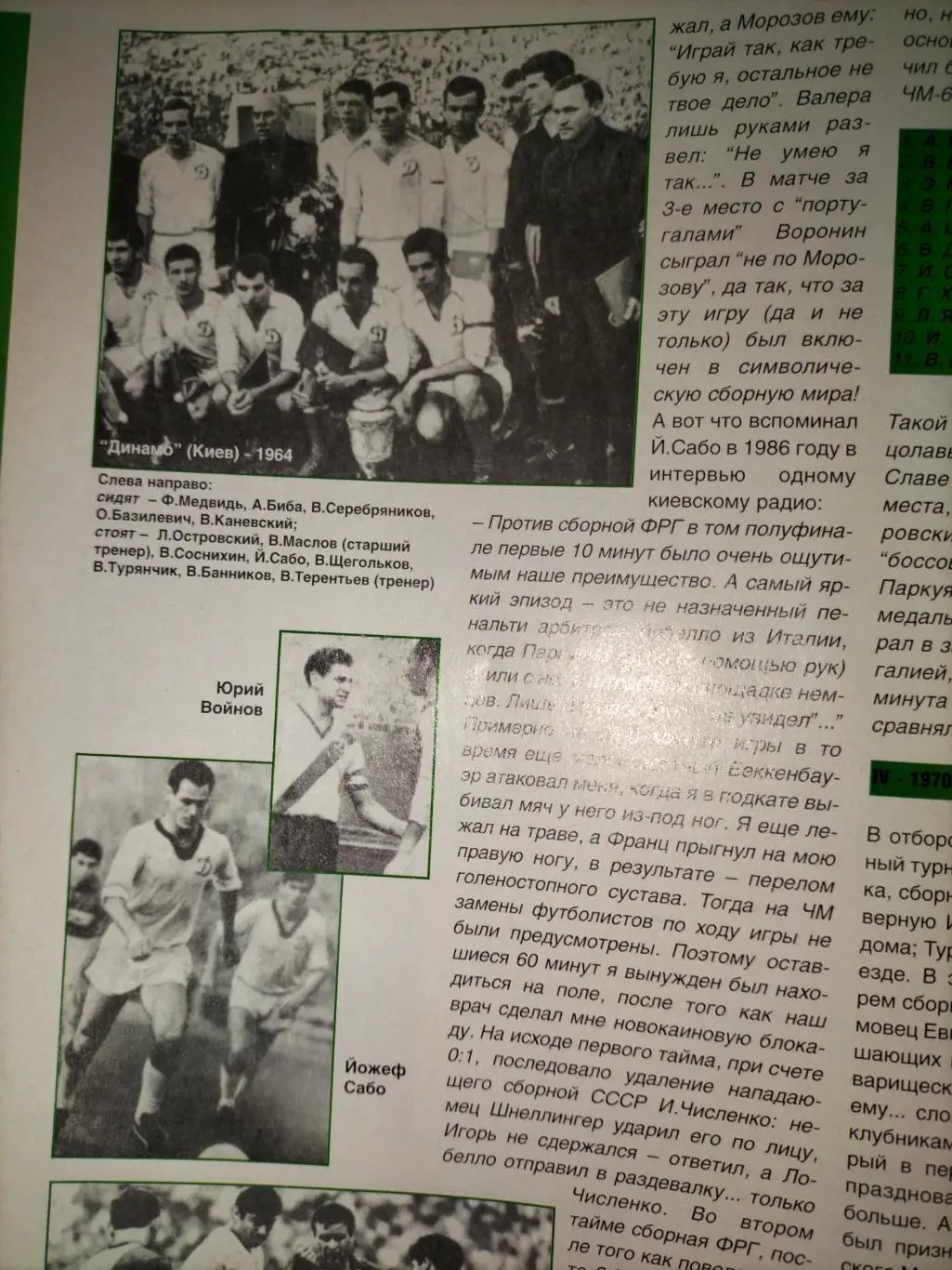 Футбол интер журнал 4