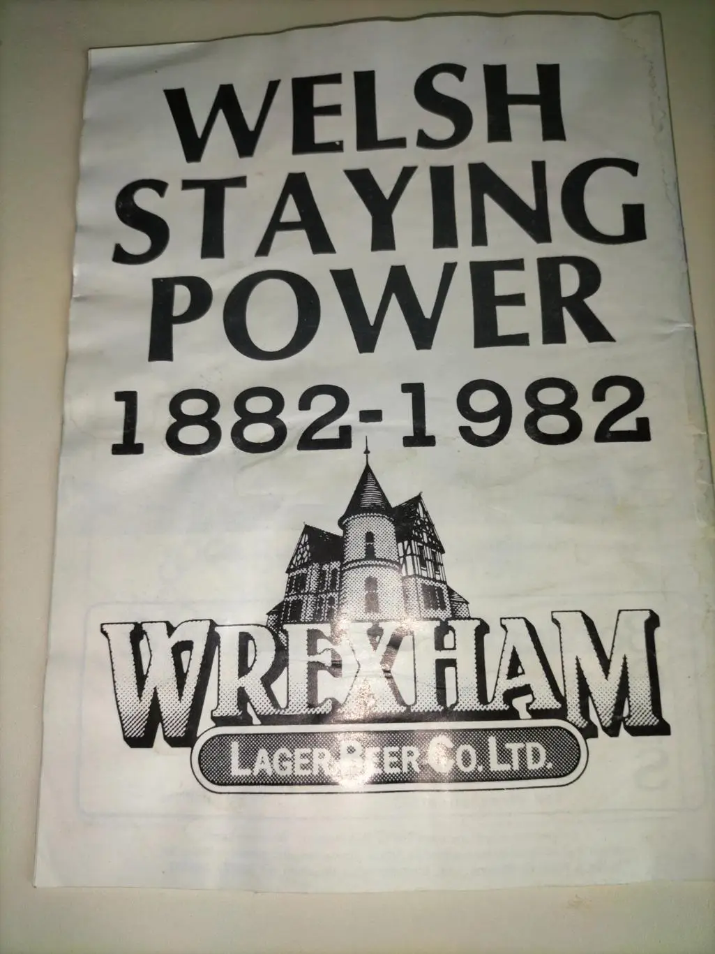 WALES - U.S.S.R 1981 5