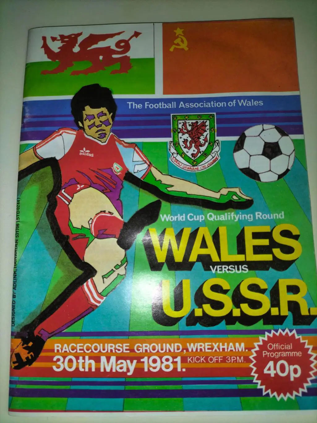 WALES - U.S.S.R 1981