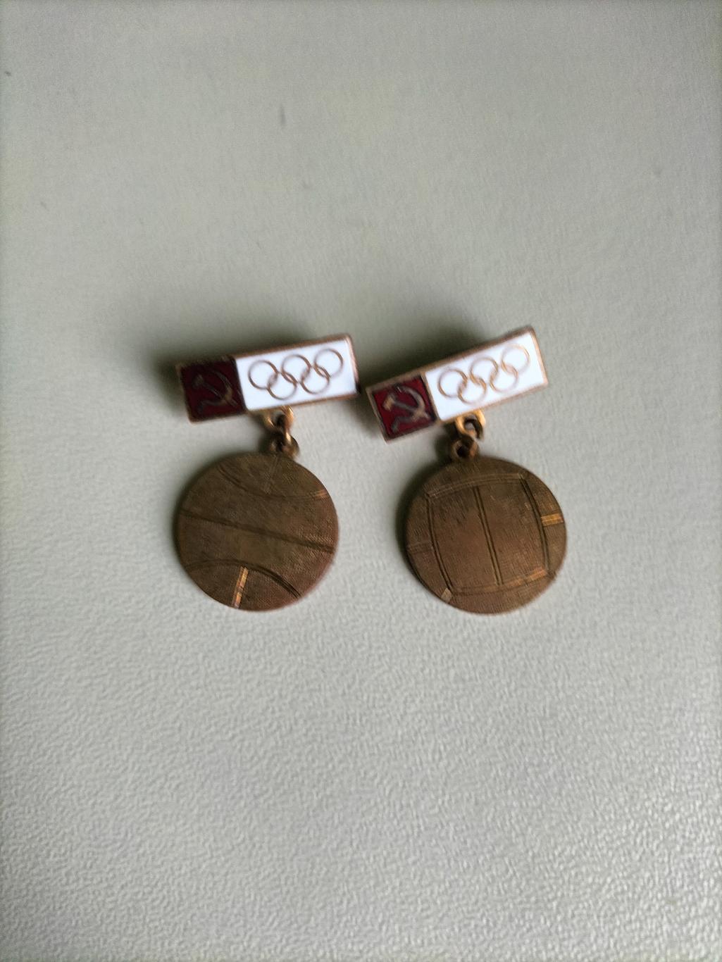 Мини медальки Олимпиада футбол 1