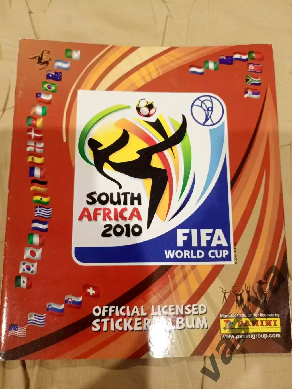FIFA ЧЕМПИОНАТ МИРА ПО ФУТБОЛУ ЧМ 2010 АЛЬБОМ СТИКЕРОВ PANINI ПАНИНИ