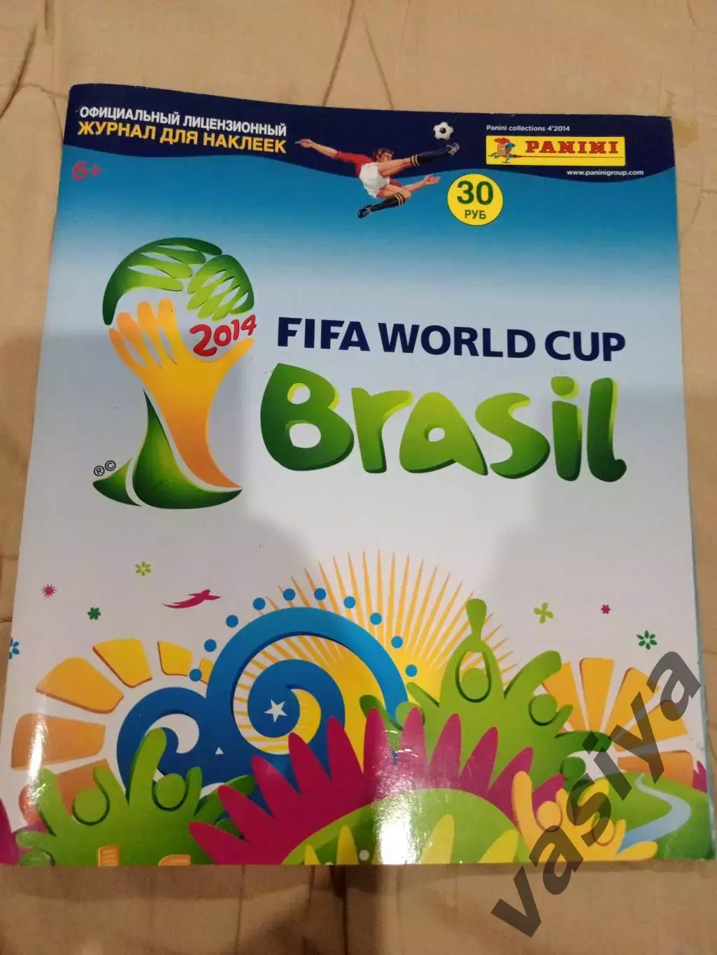 FIFA ЧЕМПИОНАТ МИРА ПО ФУТБОЛУ ЧМ 2014 АЛЬБОМ СТИКЕРОВ PANINI ПАНИНИ
