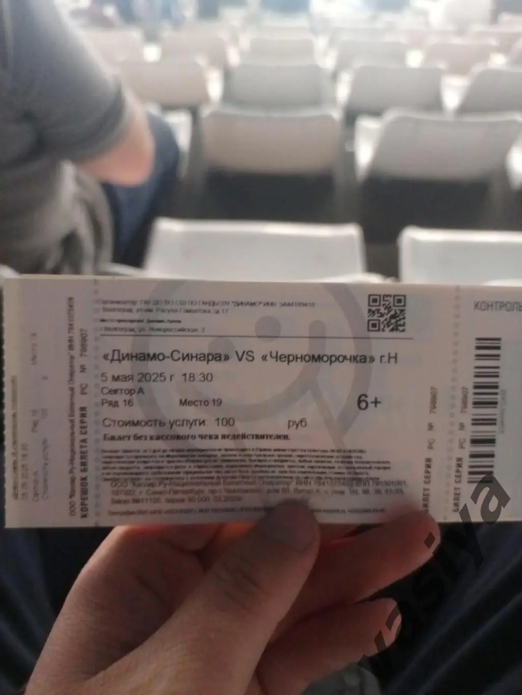 Динамо Синара -Черноморочка Новороссийск 2025