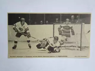 Вырезка. Хоккей. Фото 13. В игре Александр Сидельников (Крылья Советов)