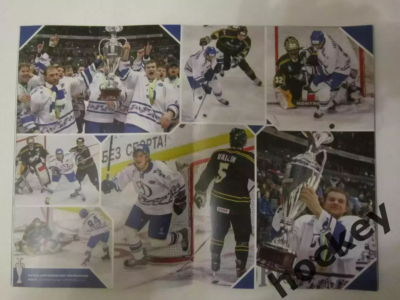 Динамо Москва - Динамо Мн, Витязь 9,12.01.2021.Постер 15 лет победы Динамо в КЕЧ 1