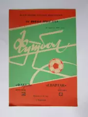 Факел Воронеж - Спартак Москва 28.04.1984. Кубок России. 1/4 финала