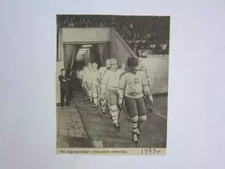 Вырезка. Хоккей. Фото 19. На лед выходить польская команда (1979 год)