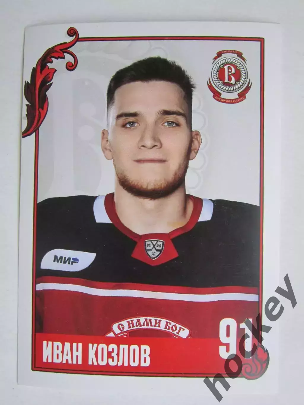 Иван Козлов (Витязь). Фотооткрытка. Размер 10 на 15