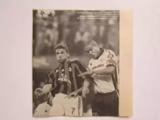 Вырезка. Андрей Шевченко. Матч Милан - Парма.