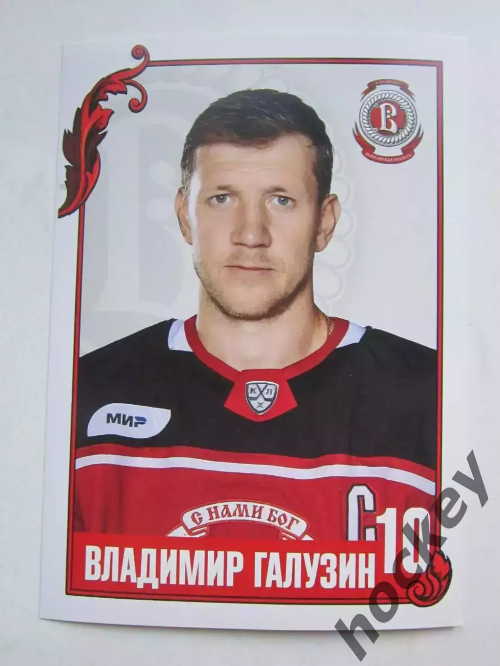 Владимир Галузин (Витязь). Фотооткрытка. Размер 10 на 15