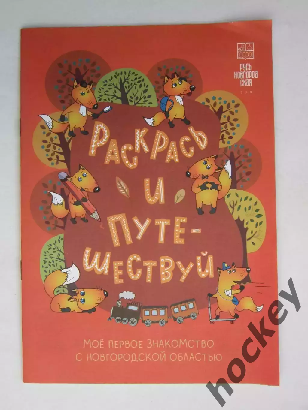 Новгородская область. Раскрась и путешествуй. Мое первое знакомство с областью