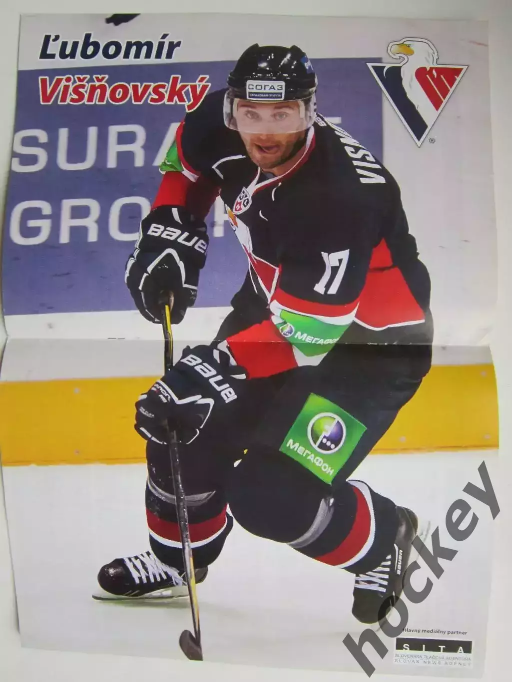 Слован Братислава - ЦСКА Москва 23.10.2012. Постер Любомир Вишновски 1