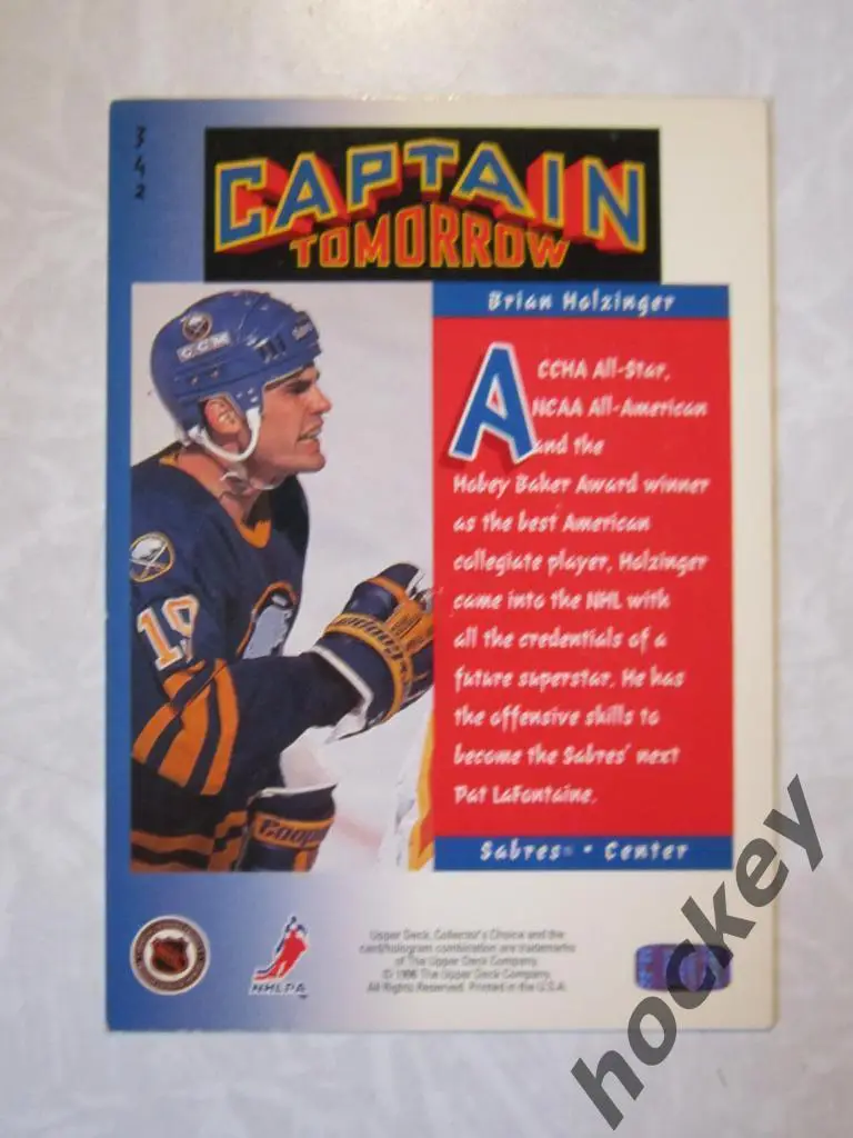 Брайн Холцингер (Баффало) 1