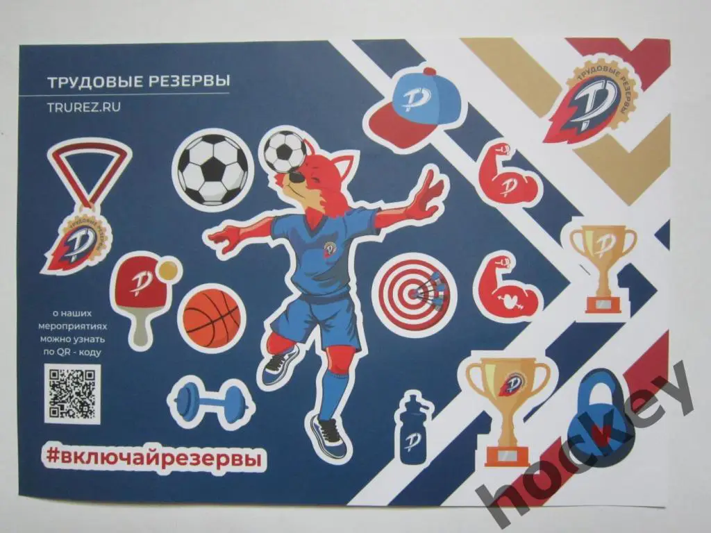 Наклейки Трудовые резервы